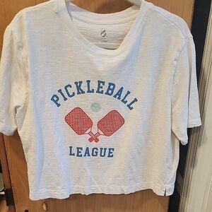 Lou and Gray Pickleball League White Tee